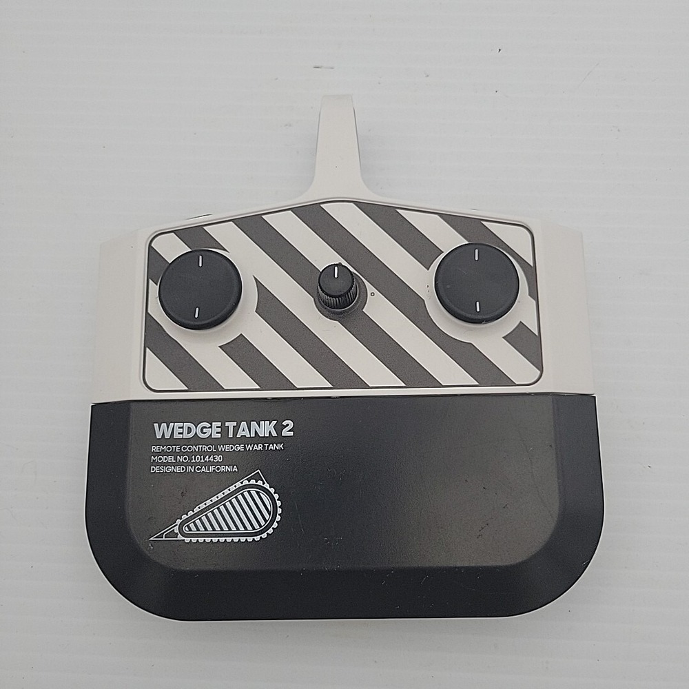 Sharper Image Wedge Wars RC Wedge Tank 2 Replacement Remote Control 1014430